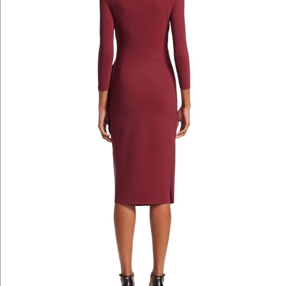 *SOLD*Chiara Boni La Petite Robe mahogany dress - Picture 3 of 4